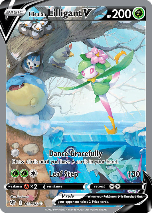 163/189  Hisuian Lilligant V (Alternate Full Art)