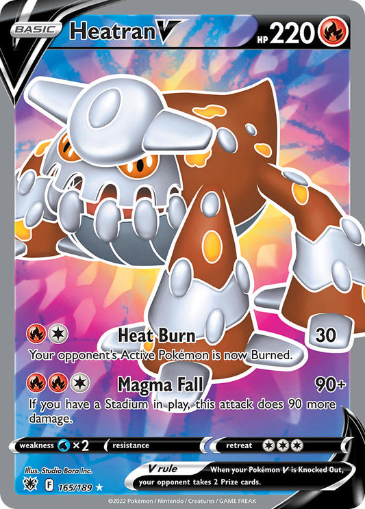 165/189  Heatran V (Full Art)