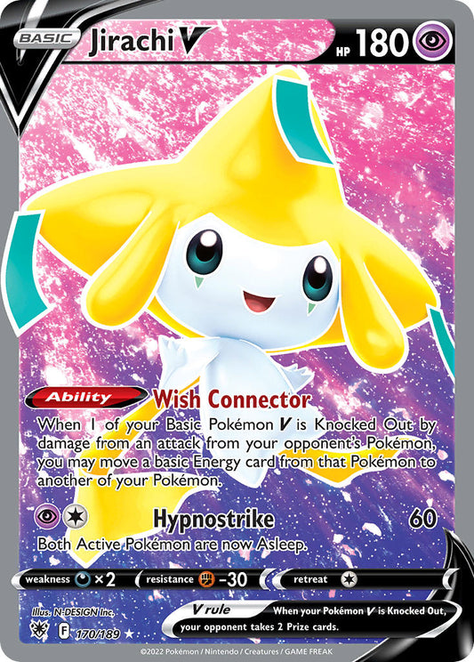 170/189  Jirachi V (Full Art)