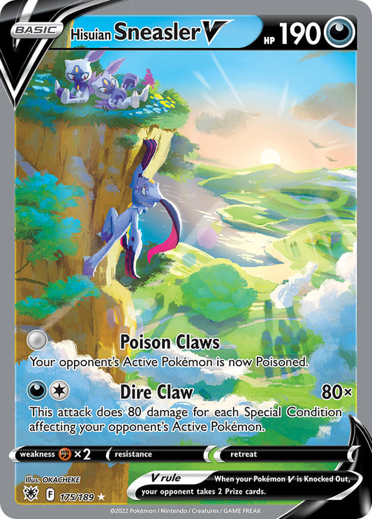 175/189  Hisuian Sneasler V (Alternate Full Art)