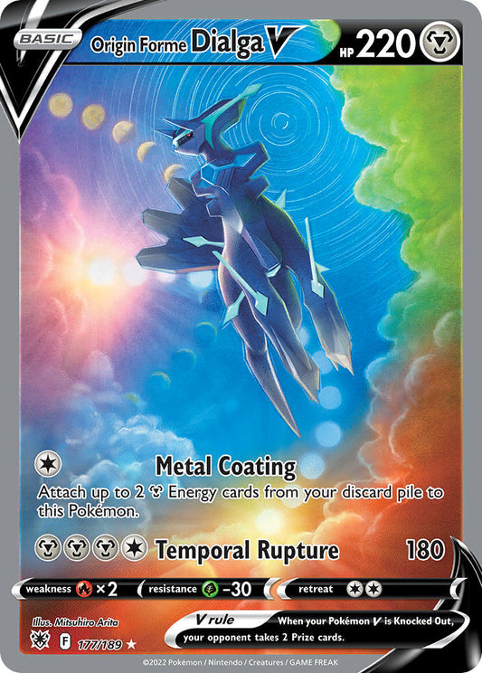 177/189  Origin Forme Dialga V (Alternate Full Art)