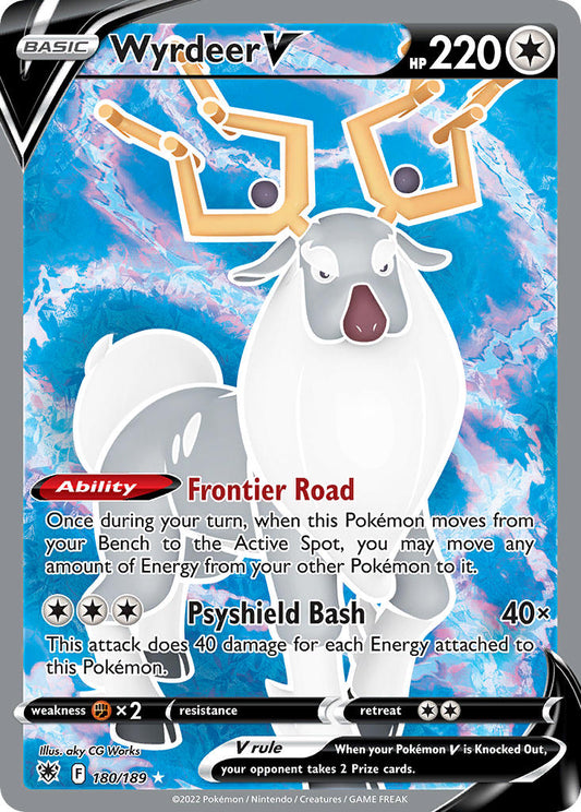 180/189  Wyrdeer V (Full Art)