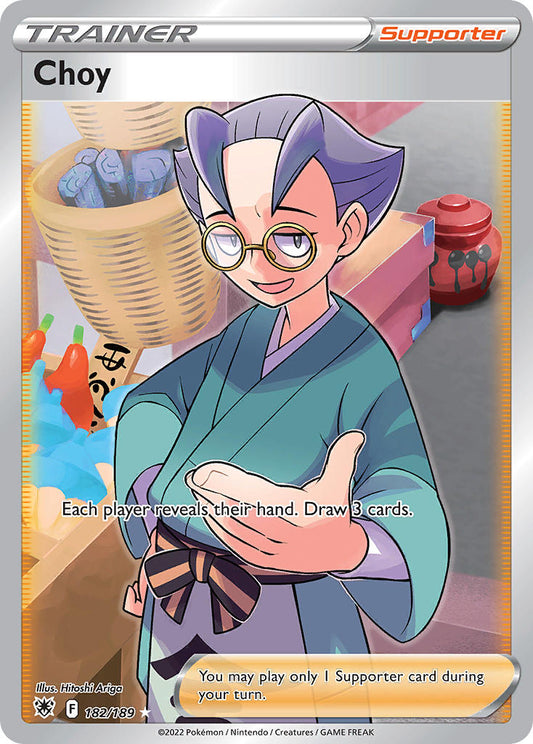 182/189  Choy (Full Art)
