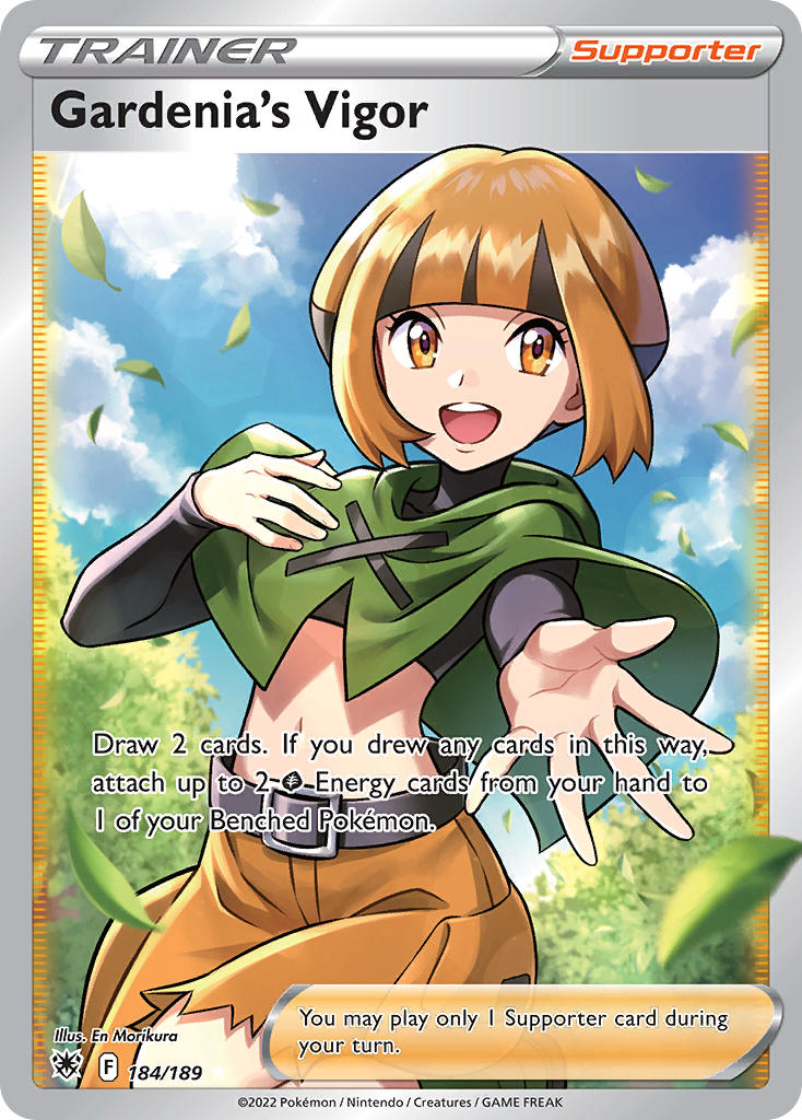 184/189  Gardenia's Vigor (Full Art)
