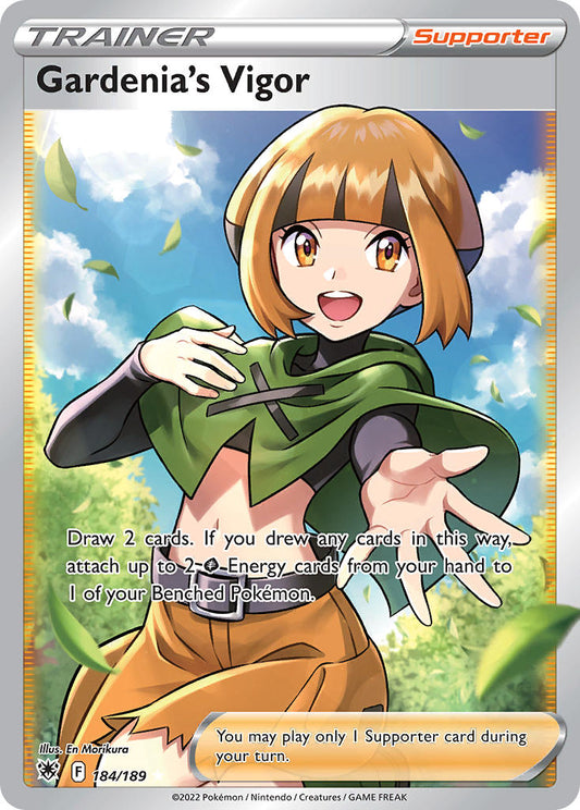 184/189  Gardenia's Vigor (Full Art)