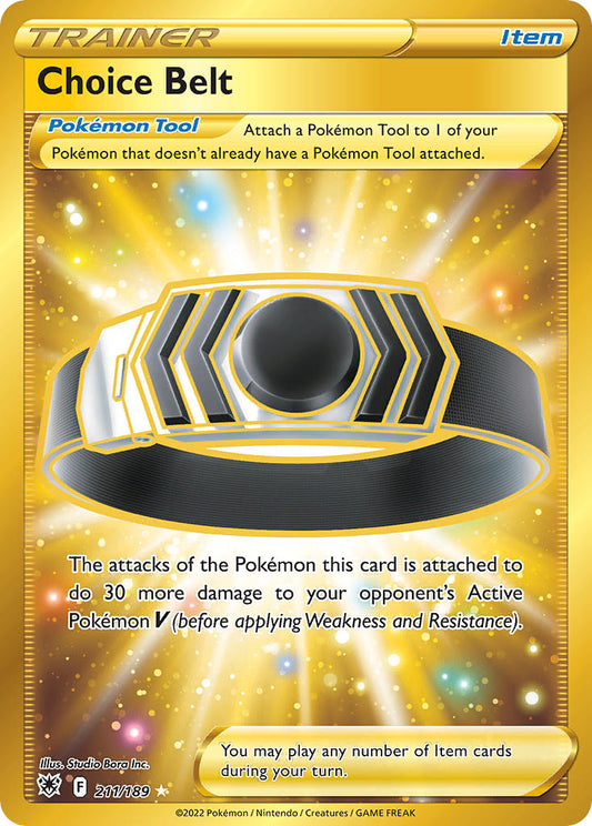 211/189  Choice Belt (Secret)
