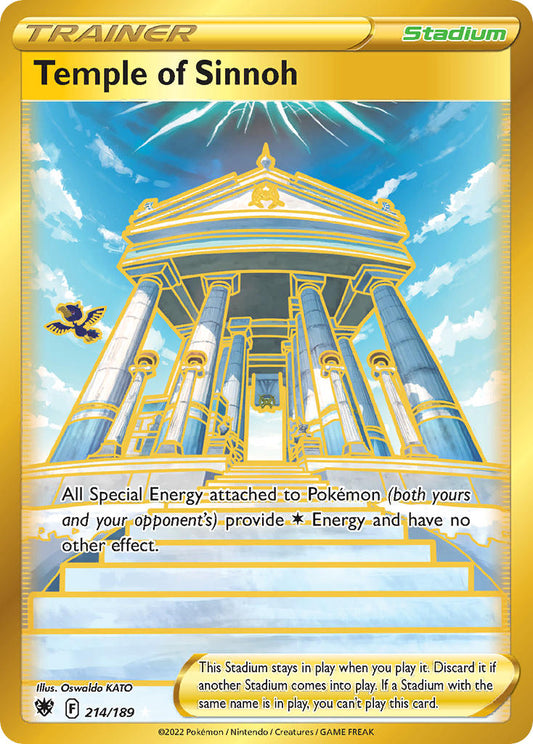 214/189  Temple of Sinnoh (Secret)