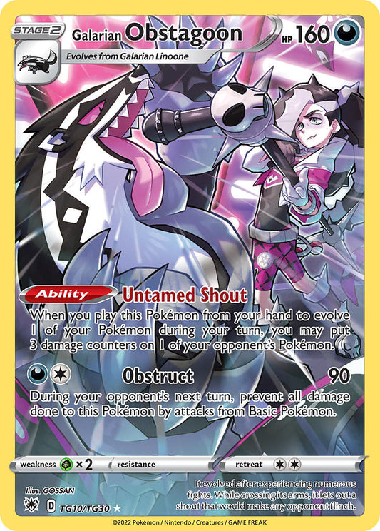 TG10/TG30  Galarian Obstagoon