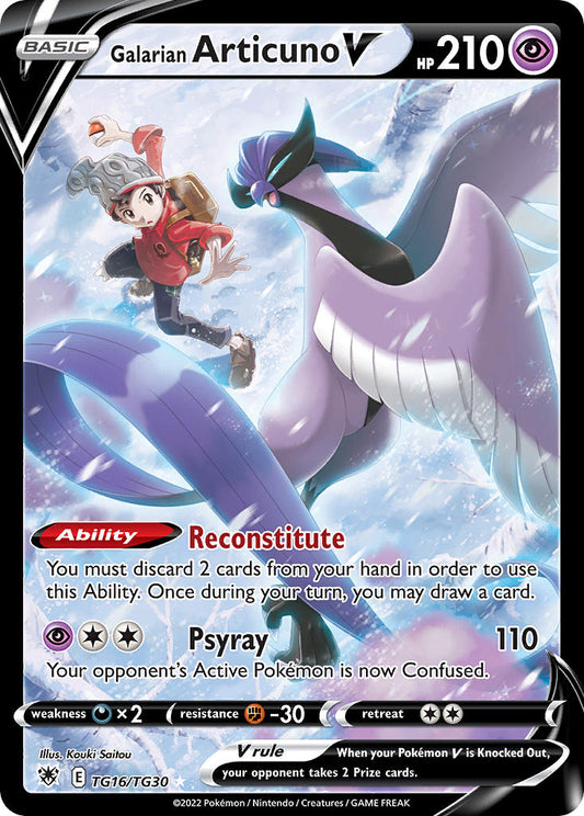 TG16/TG30  Galarian Articuno V