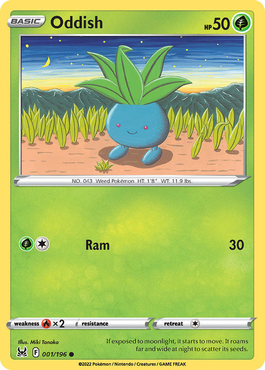 001/196  Oddish