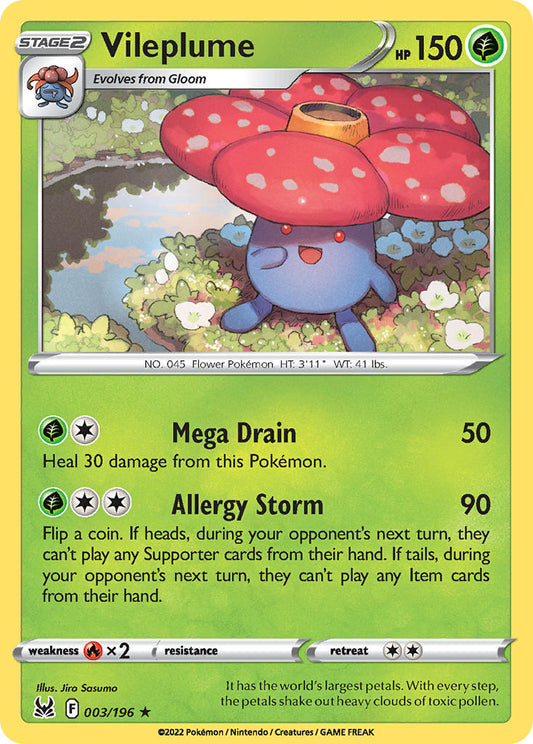 003/196  Vileplume