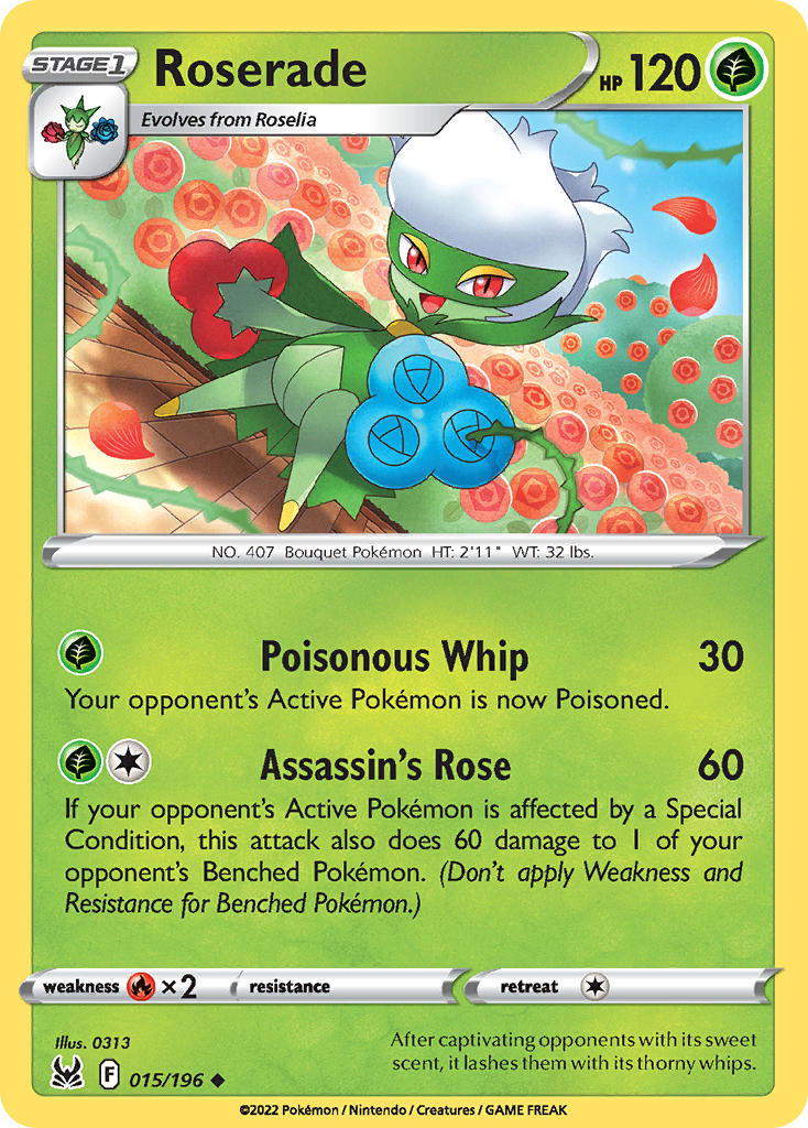 015/196  Roserade