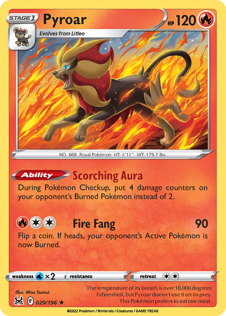 029/196  Pyroar