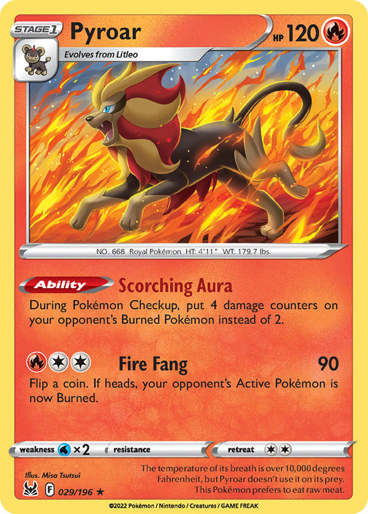 029/196  Pyroar