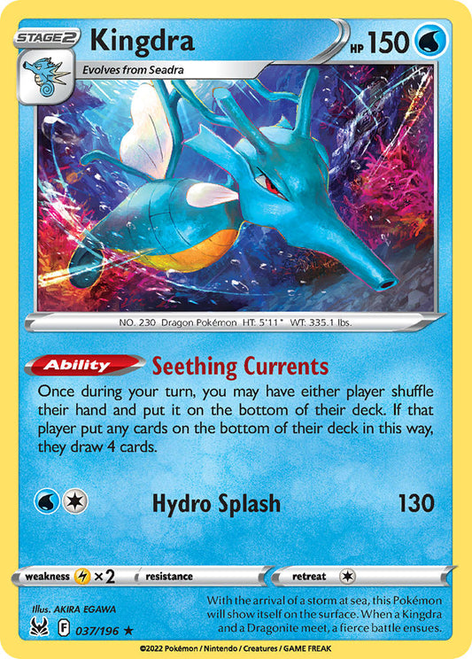 037/196  Kingdra