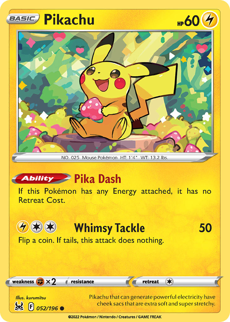 052/196  Pikachu