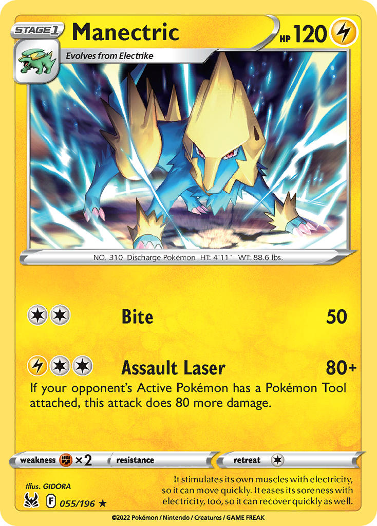 055/196  Manectric