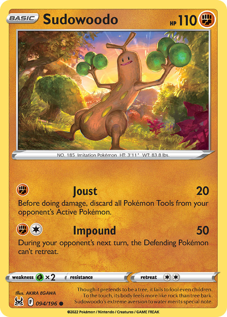 094/196  Sudowoodo