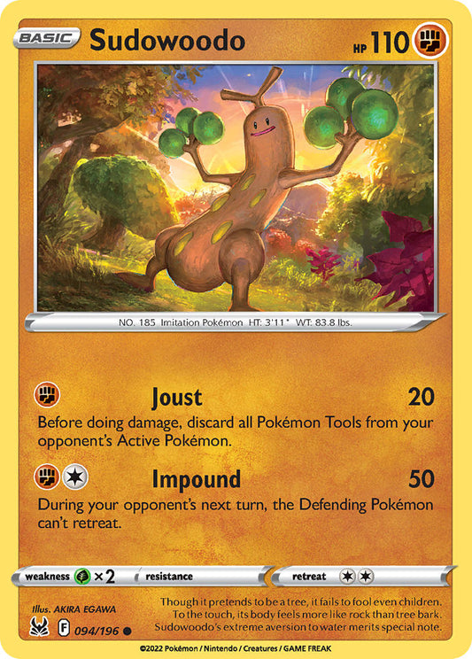 094/196  Sudowoodo
