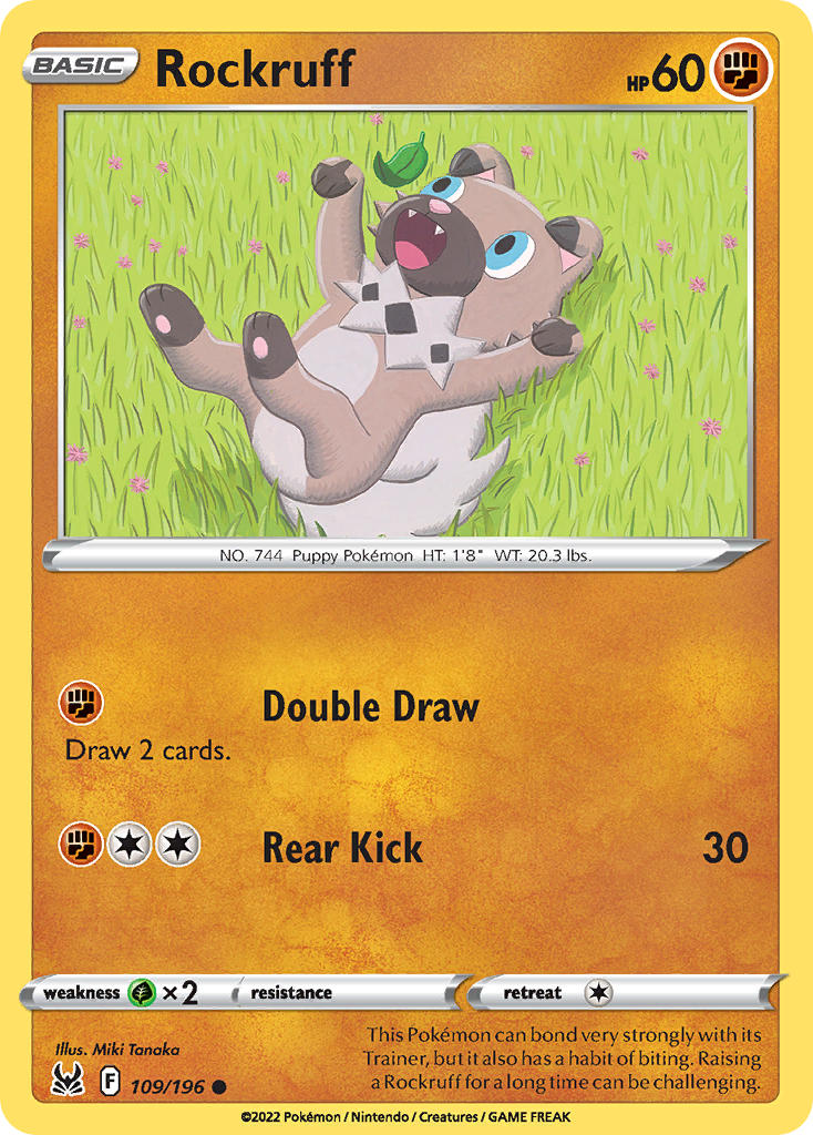 109/196  Rockruff