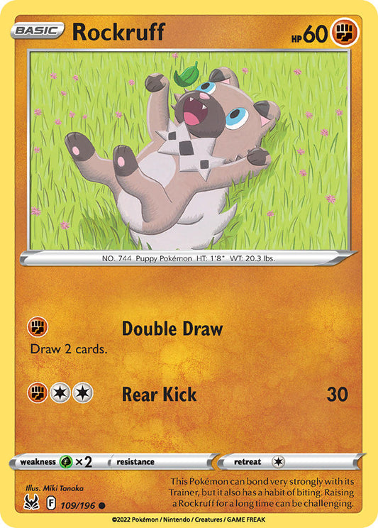 109/196  Rockruff