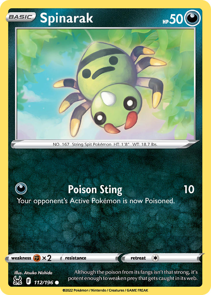112/196  Spinarak