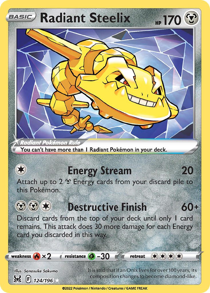 124/196  Radiant Steelix