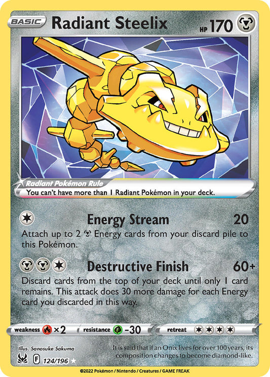 124/196  Radiant Steelix