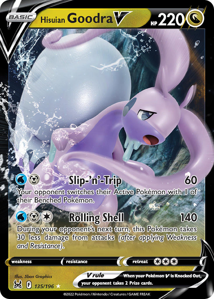 135/196  Hisuian Goodra V