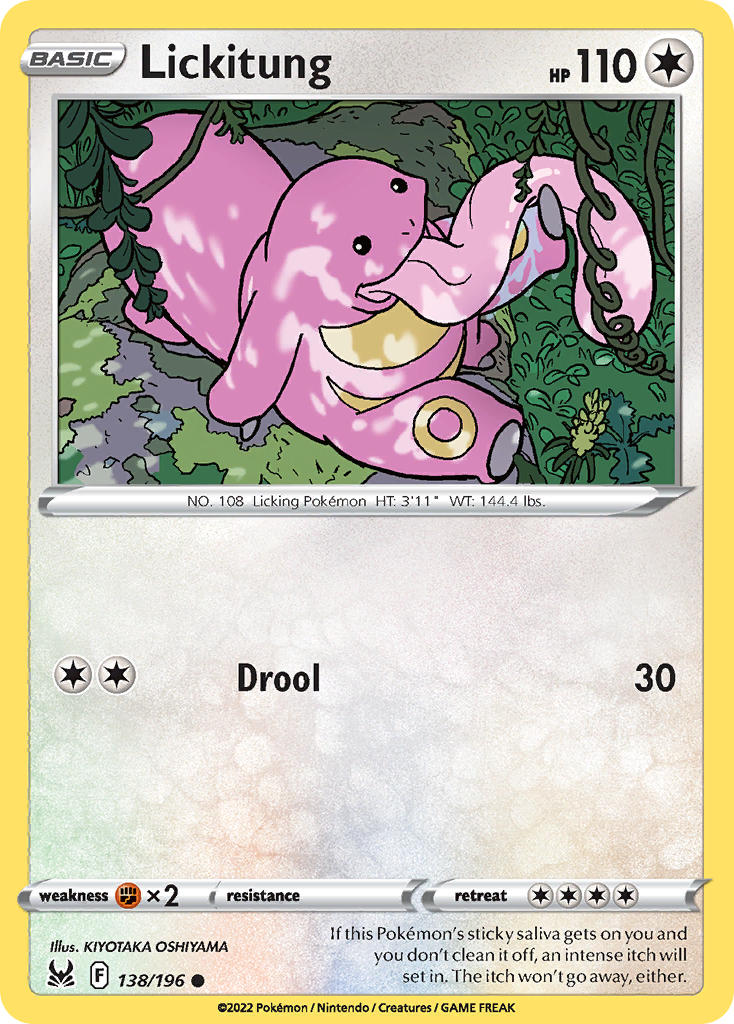 138/196  Lickitung