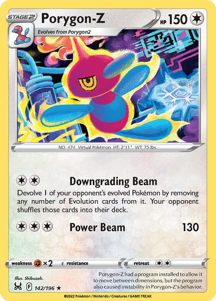 142/196  Porygon-Z