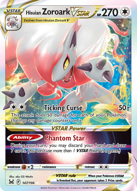 147/196  Hisuian Zoroark VSTAR