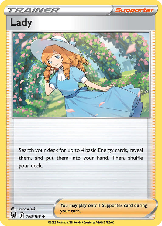 159/196  Lady