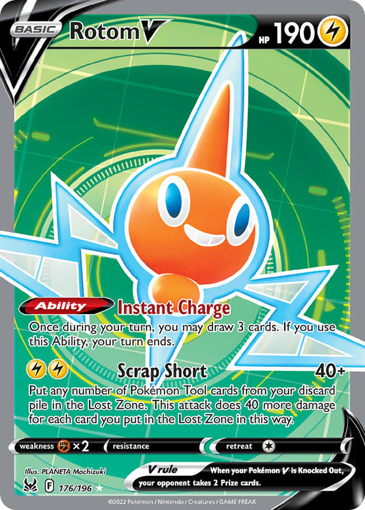 176/196  Rotom V (Full Art)