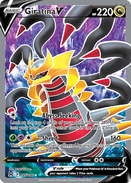 185/196  Giratina V (Full Art)