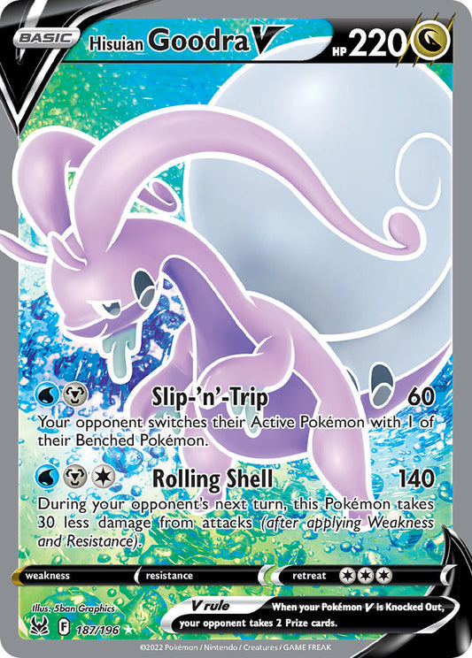 187/196  Hisuian Goodra V (Full Art)