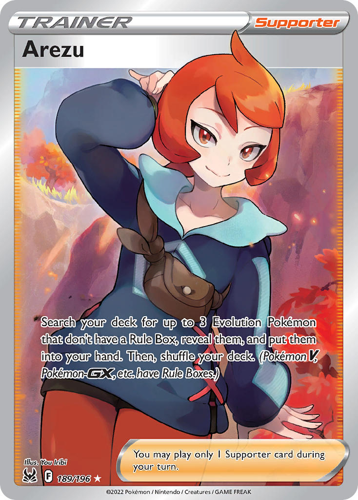 189/196  Arezu (Full Art)
