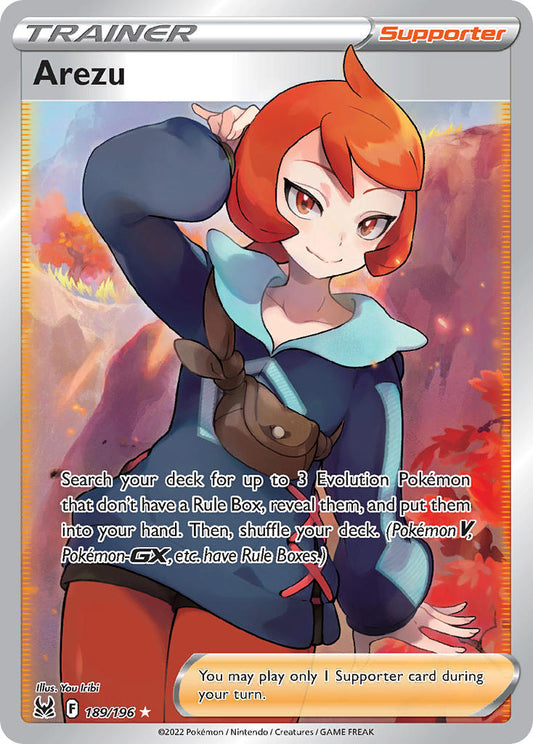 189/196  Arezu (Full Art)