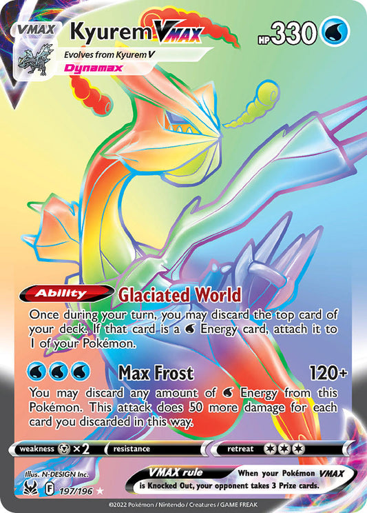 197/196  Kyurem VMAX (Secret)