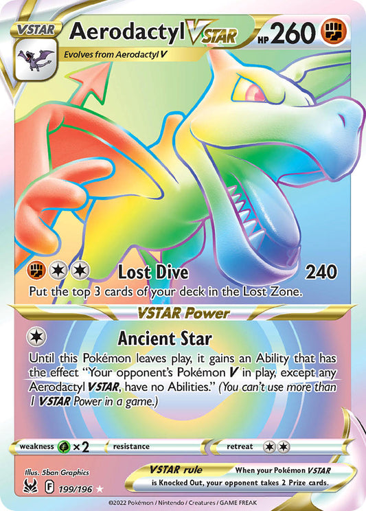 199/196  Aerodactyl VSTAR (Secret)
