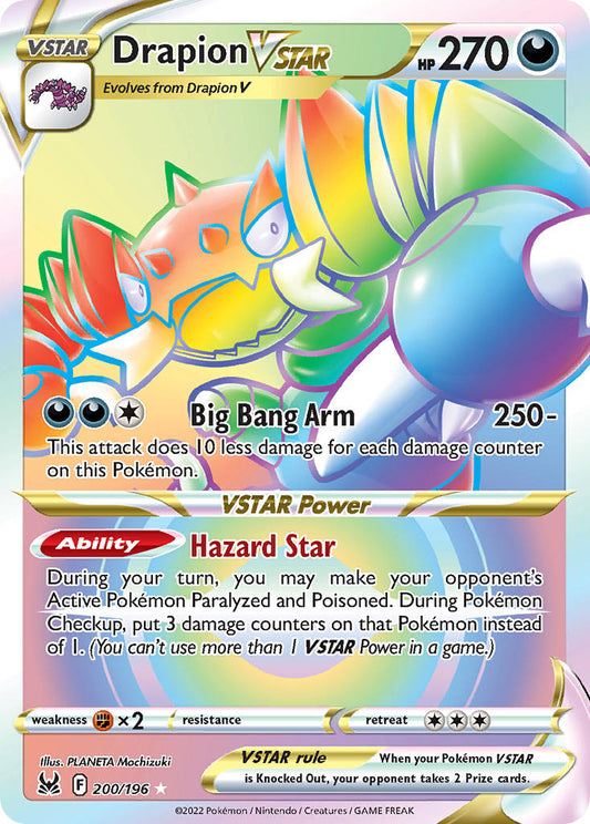 200/196  Drapion VSTAR (Secret)