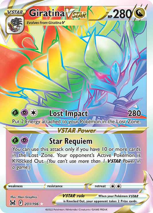201/196  Giratina VSTAR (201) (Secret)