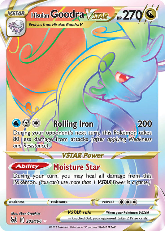 202/196  Hisuian Goodra VSTAR (Secret)