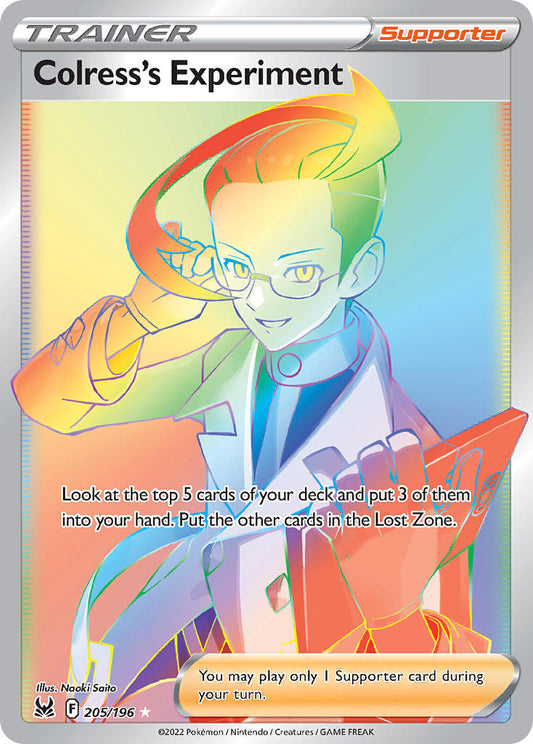 205/196  Colress's Experiment (Secret)