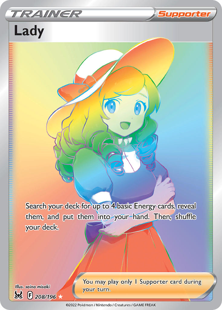 208/196  Lady (Secret)