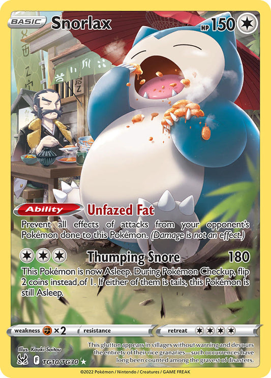 TG10/TG30  Snorlax