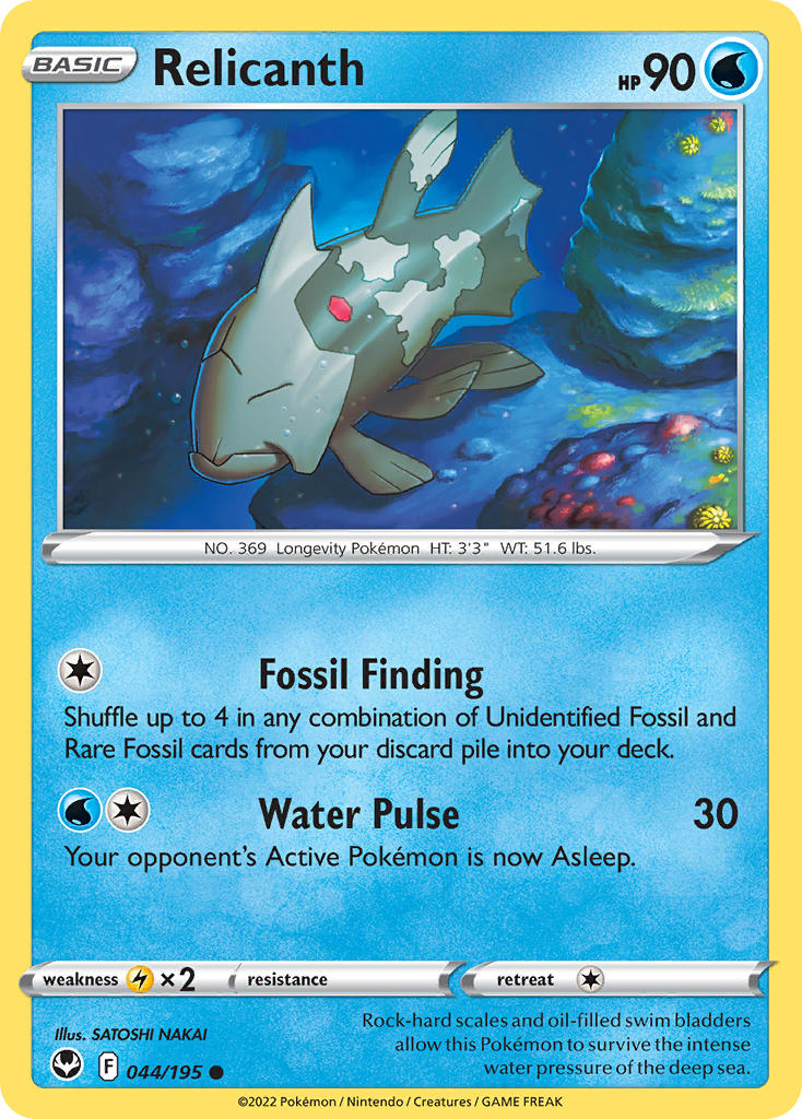 044/195  Relicanth