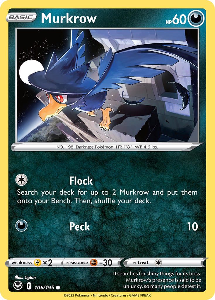 106/195  Murkrow