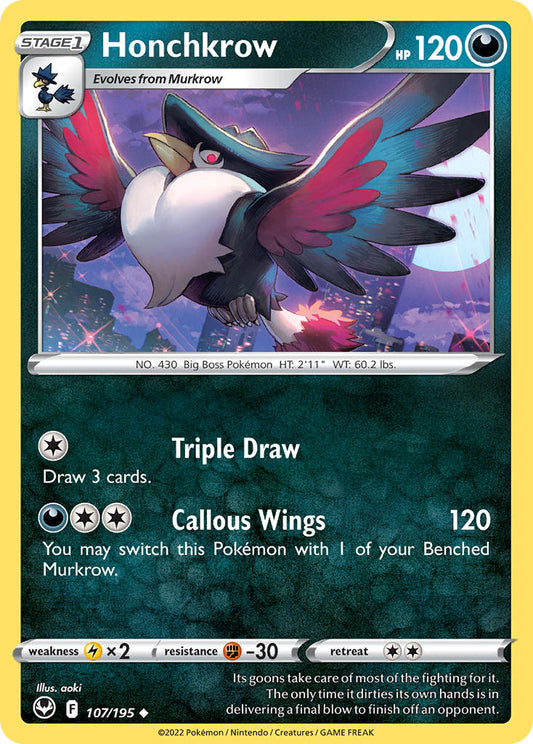 107/195  Honchkrow