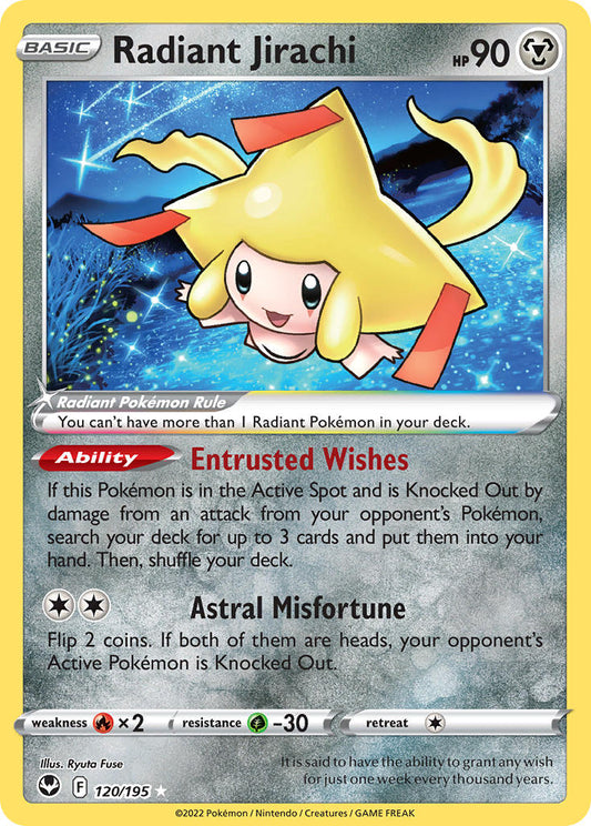 120/195  Radiant Jirachi